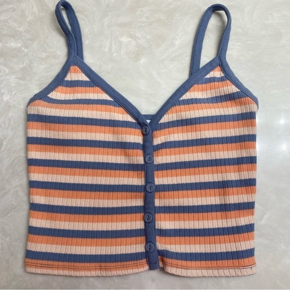 Stitch & Pine Spaghetti Strap Crop Top Small - Picture 1 of 9